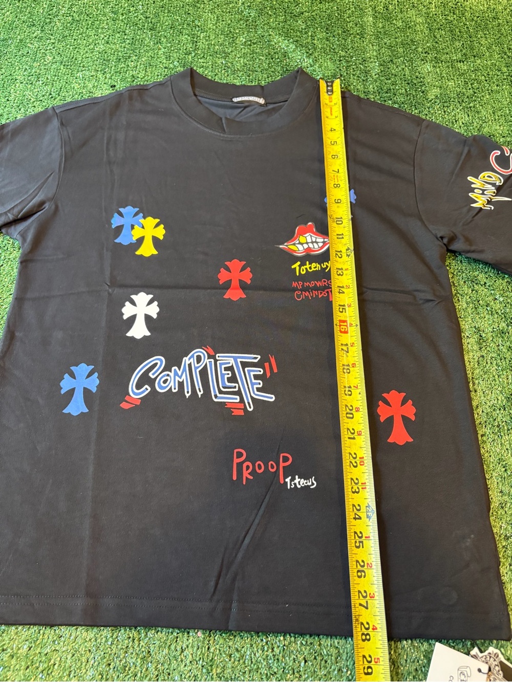Chrome Graphic Short-Sleeve Tee - Black - Picture 6 of 8